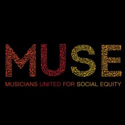 Musicians United for Social Equity (MUSE) Logo
