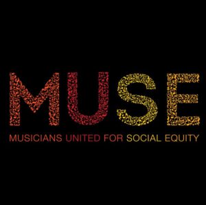 Musicians United for Social Equity (MUSE) Logo